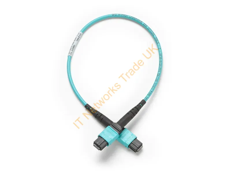 TRC-MPO-UU-B - Fluke Trc-Mpo-Uu-B Infiniband/Fibre Optic Cable 11.8" (0.3 M) Blue