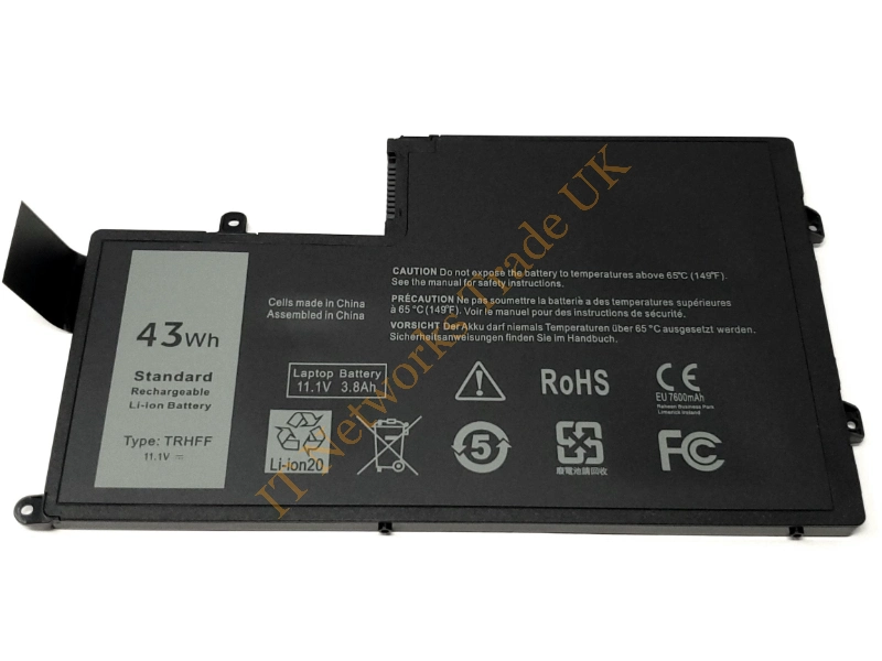 TRHFF Dell 3-Cell 43WHr Battery for Inspiron 5547 5447 Laptop Battery