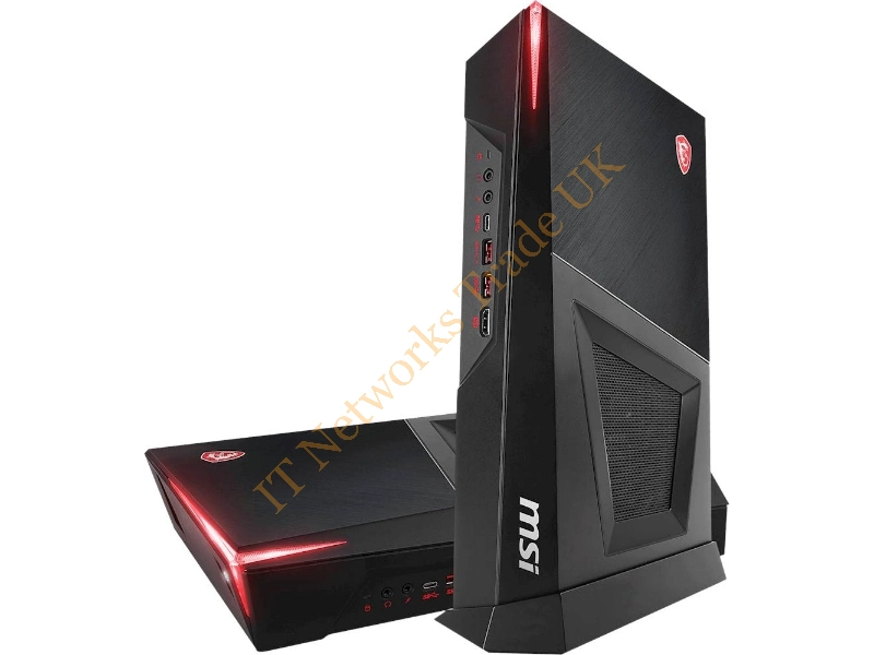 TRIDENT3616 MSI Trident 3 9SI-616US Intel -Core i5-9400F 2.9-4.1GHz/ 8GB DDR4/ 1TB HDD + 256GB SSD/ GTX 1660 SUPER 6GB GDDR6/ Windows 10 Home Desktop PC (Black-RGB) Desktop System