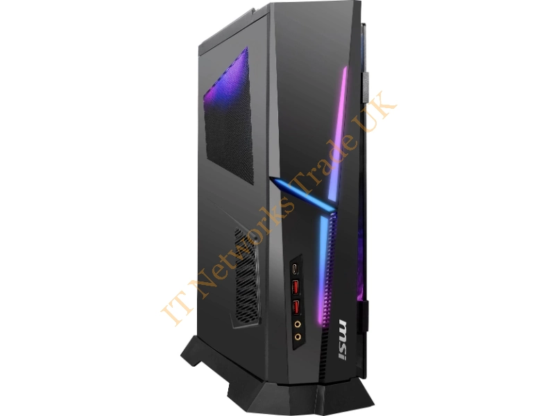 TRIDENTX466 MSI Trident X Plus 9SF-466US Intel -Core i7-9700KF 3.6-4.9GHz/ 16GB DDR4/ 2TB HDD + 1TB SSD/ RTX 2080 Ti 11GB GDDR6/ Windows 10 Home Desktop PC (Black-RGB) Desktop System