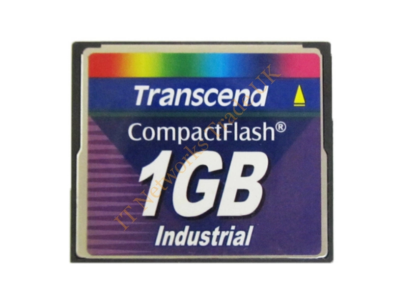 TRN-TS1GCF100I Transcend 1GB 100x CompactFlash (CF) Memory Card
