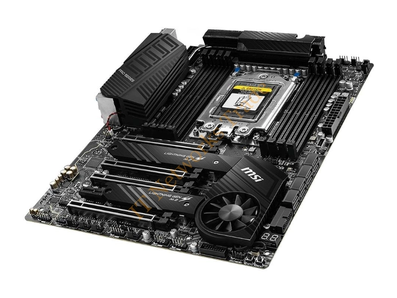 TRX40P MSI TRX40 PRO WIFI Socket sTRX4/ AMD TRX40/ DDR4/ 3-Way CrossFire & 3-Way SLI/ SATA3 / USB3.2/ M.2/ Bluetooth/ ATX Motherboard Desktop Motherboard