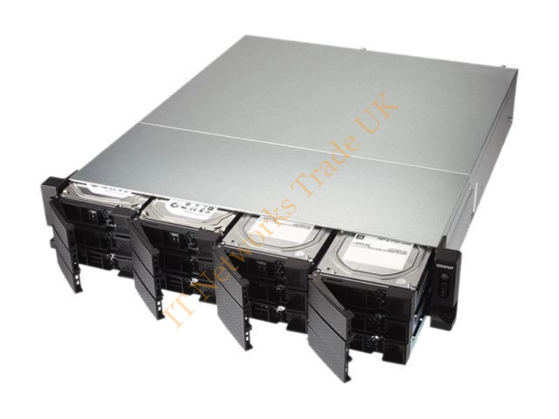 TS-1232XU-4G-US QNAP TS-1232XU-4G-US Alpine AL-324 ARMv8 Cortex-A57 1.7GHz/ 4GB DDR4/ 4GbE/ 12SATA3/ USB3.1/ 12-Bay 2U Rackmount NAS Server for SMB