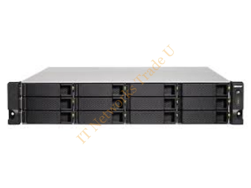 TS-1253BU-RP-8G/120TB-RP - QNAP TS-1253BU-RP NAS Rack (2U) Ethernet LAN Aluminium, Black NAS Servers