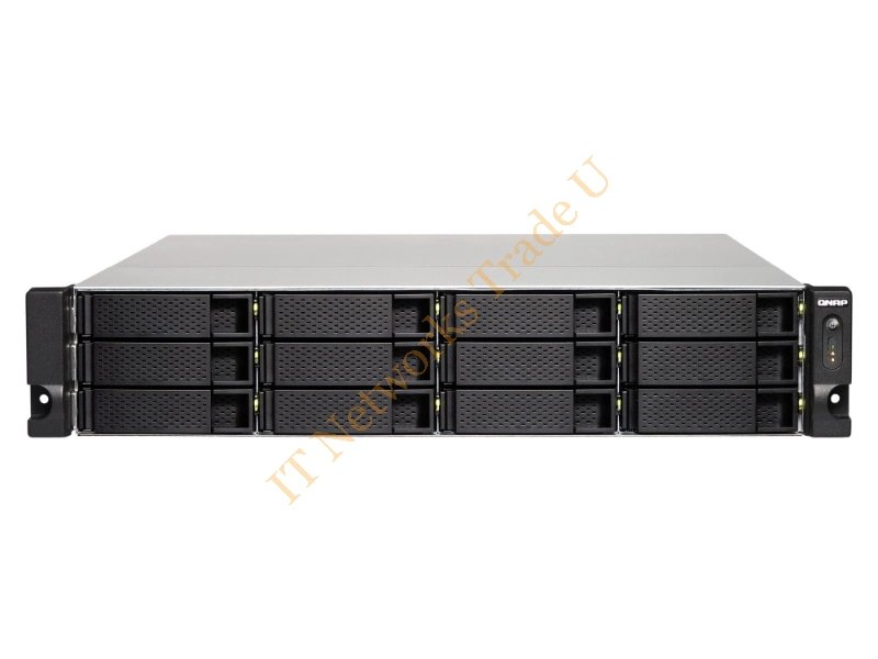 TS-1253BU-RP-8G - QNAP TS-1253BU-RP NAS Rack (2U) Ethernet LAN Black NAS Servers