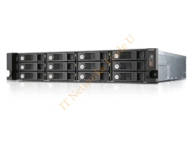 TS-1253U - QNAP TS-1253U NAS Rack (2U) Ethernet LAN Black, Grey storage server NAS Servers