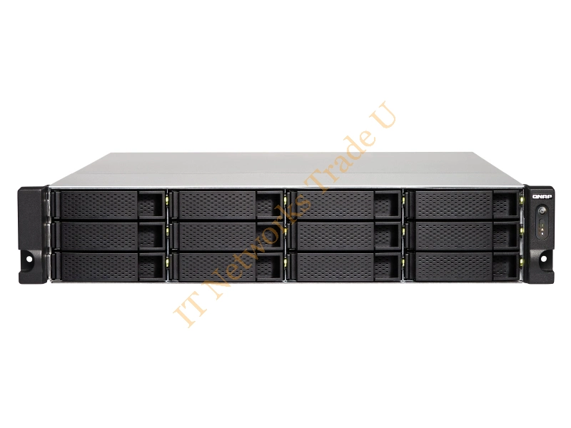 TS-1273U-RP-8G/72TB-EXOS - QNAP TS-1273U-RP NAS Rack (2U) Ethernet LAN Black, Grey NAS Servers