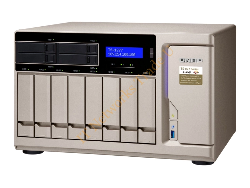 TS-1277-1700-16G - QNAP TS-1277 NAS Tower Ethernet LAN Gold NAS Servers