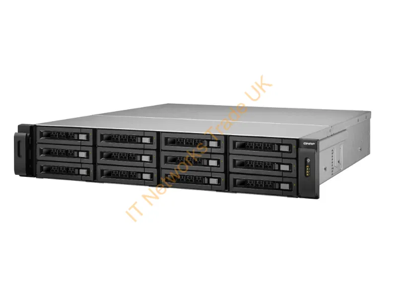 TS-1279U-RP-US - Qnap Ts-1279U-Rp Rack (2U) Intel Core I3 I3-2120 4 Gb Ddr3 0 Tb Linux Black