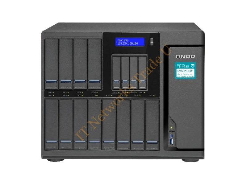 TS-1635-4G - QNAP TS-1635 NAS Desktop Ethernet LAN Black NAS Servers