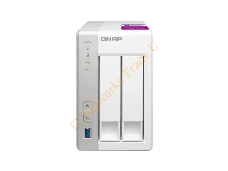 TS-231P2-1G+4TB-S-IW - QNAP TS-231P2 NAS Tower Ethernet LAN White NAS Servers