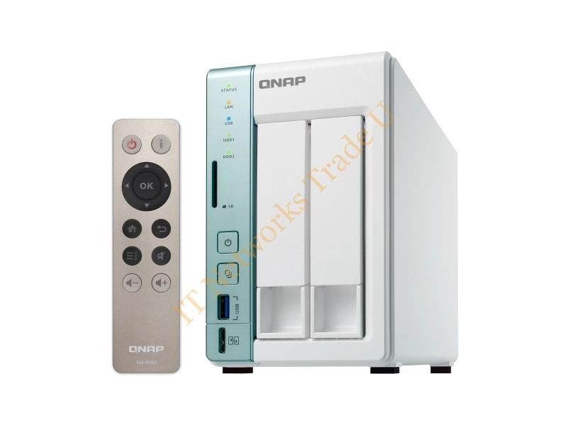 TS-251A-2G/20TB-RED - QNAP TS-251A NAS Tower Ethernet LAN Green, White NAS Servers