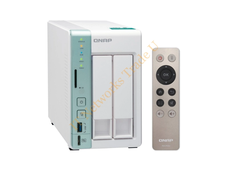 TS-251A-4G/6TB-RED - QNAP TS-251A NAS Tower Ethernet LAN Green, White NAS Servers