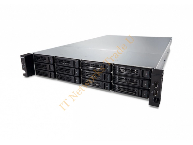 TS-2RZH36T12D-EU - Buffalo TeraStation TS7120r Enterprise NAS Rack (2U) Ethernet LAN Black, Silver NAS Servers