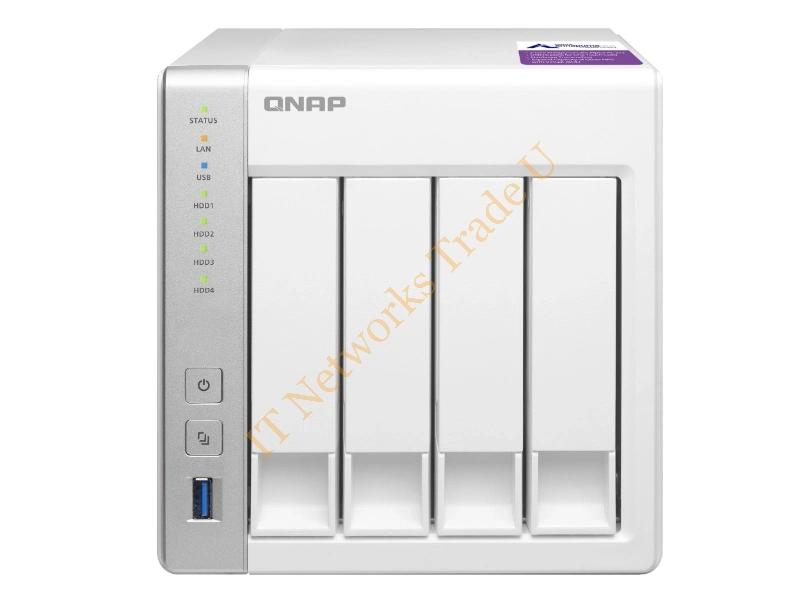 TS-431P - QNAP TS-431P NAS Tower Ethernet LAN White storage server NAS Servers