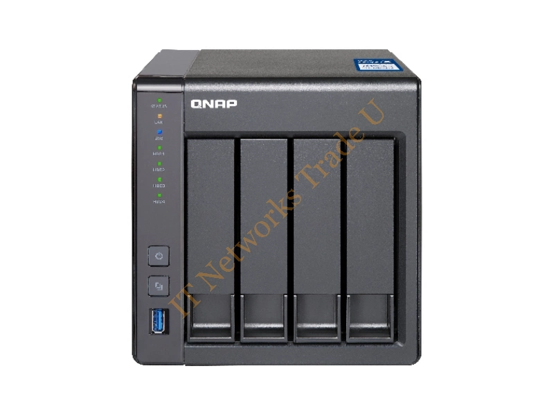 TS-431X-2G - QNAP TS-431X NAS Tower Ethernet LAN Black NAS Servers