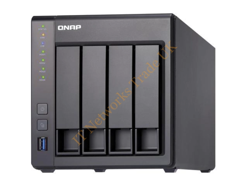 TS-431X2-8G-US QNAP TS-431X2-8G-US Annapurna Labs AL-314 1.7GHz/ 8GB RAM/ 3GbE/ 4SATA3/ USB3.0/ 4-Bay Desktop NAS Server for SMB