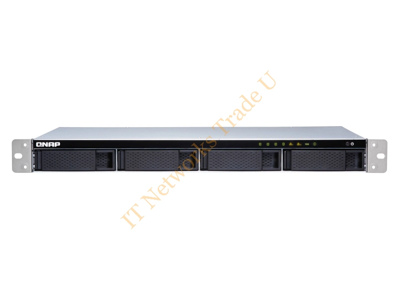 TS-431XEU-8G/16TB-GOLD - QNAP TS-431XeU NAS Rack (1U) Ethernet LAN Aluminium, Black NAS Servers