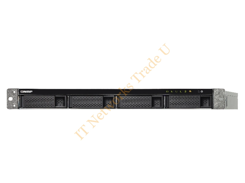 TS-431XU-RP-2G - QNAP TS-431XU-RP NAS Rack (1U) Ethernet LAN Black NAS Servers