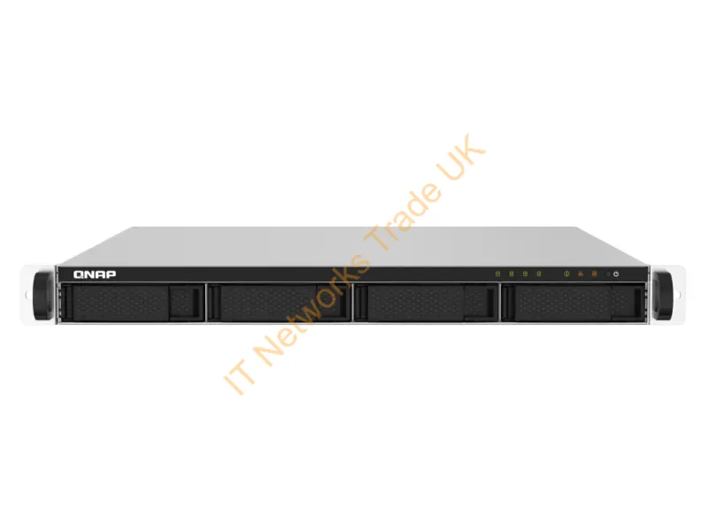 TS-432PXU-RP-2G-US - Qnap Ts-432Pxu-Rp Nas Rack (1U) Annapurna Labs Al324 2 Gb Ddr4 0 Tb Qnap Turbo System Aluminum, Black