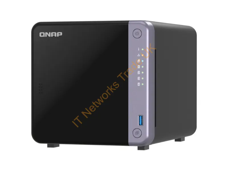 TS-432X-4G-US - Qnap Ts-432X-4G-Us Nas/Storage Server Tower Alpine Alpine Al-524 4 Gb Ddr4 Qnap Qts Black