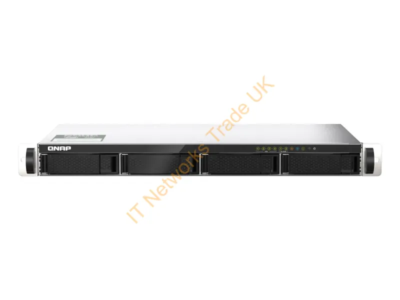 TS-435XEU-4G-US - Qnap Ts-435Xeu Nas Rack (1U) Marvell Cn9131 4 Gb Ddr4 0 Tb Qnap Qts Black, Gray