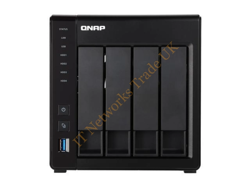 TS-451+-8G-US QNAP TS-451+-8G-US Intel -Celeron 2.0GHz/ 8GB RAM/ 2GbE/ 4SATA3/ USB3.0/ 4-Bay Tower NAS Server for SOHO & Home