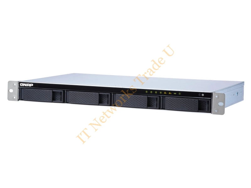 TS-453BU-4G/24TB-GOLD - QNAP TS-453BU NAS Rack (1U) Ethernet LAN Aluminium, Black NAS Servers