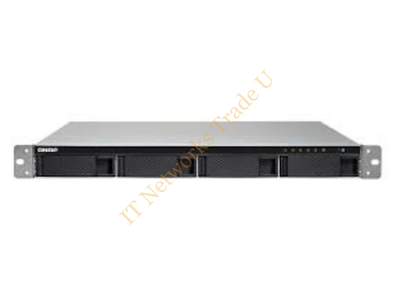 TS-453BU-4G/40TB-REDPRO - QNAP TS-453BU NAS Rack (1U) Ethernet LAN Aluminium, Black NAS Servers