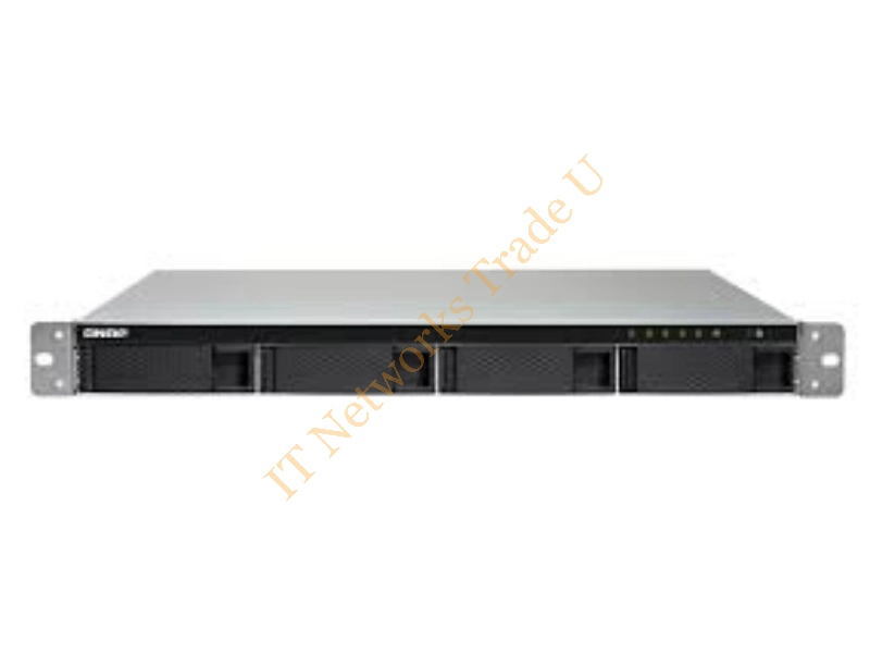TS-453BU-RP-8G/40TB-REDP - QNAP TS-453BU RP NAS Rack (1U) Ethernet LAN Aluminium, Black NAS Servers