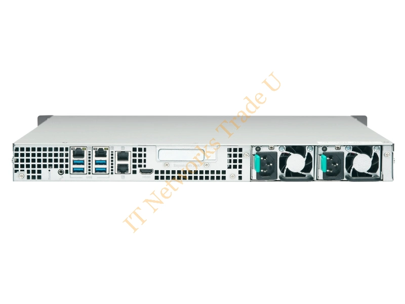 TS-453BU-RP-8G/8TB-RED - QNAP TS-453BU RP NAS Rack (1U) Ethernet LAN Aluminium, Black NAS Servers