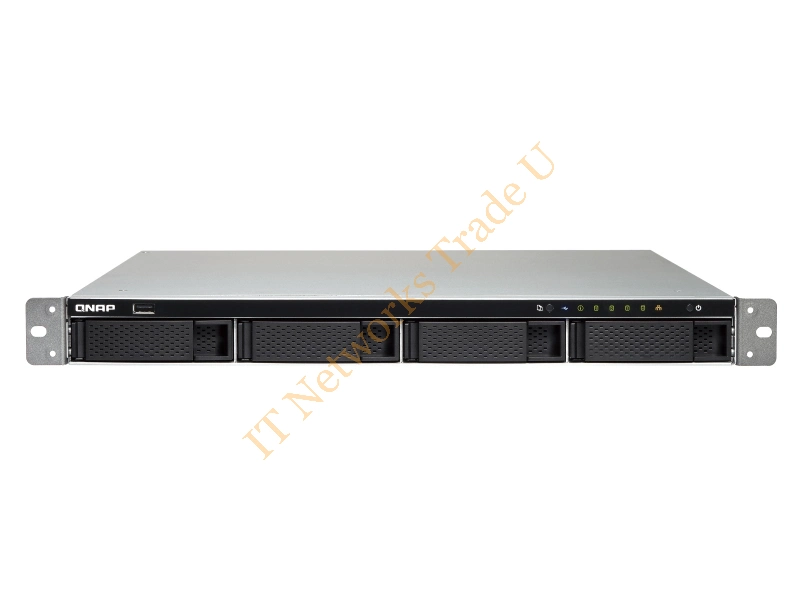 TS-463XU-RP-4G - QNAP TS-463XU-RP NAS Rack (1U) Ethernet LAN Black NAS Servers