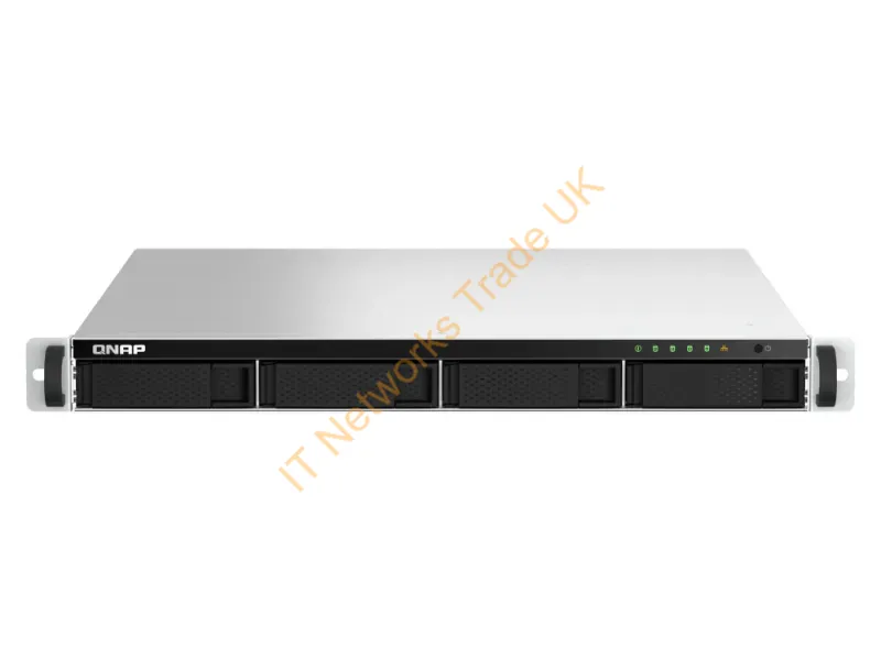 TS-464U-8G-US - Qnap Ts-464U Nas Rack (1U) Intel Celeron N5095 8 Gb Ddr4 0 Tb Qnap Qts Aluminum, Black