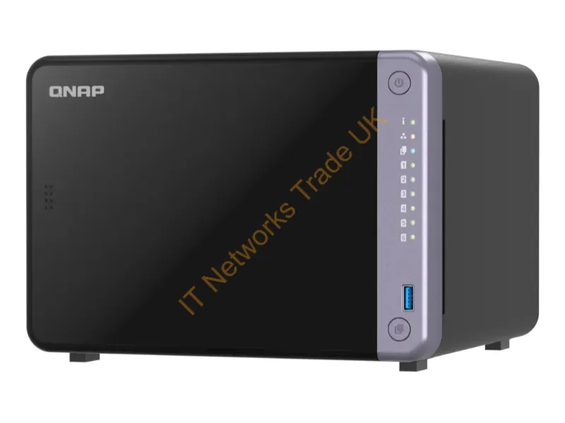 TS-632X-4G-US - Qnap Ts-632X-4G-Us Nas/Storage Server Tower Alpine Alpine Al-524 4 Gb Ddr4 Qnap Qts Black