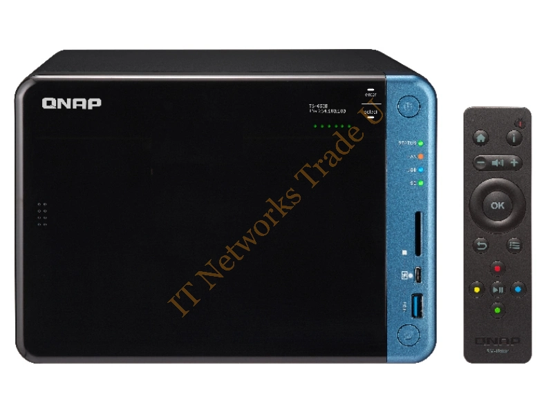 TS-653B-8G - QNAP TS-653B NAS Tower Ethernet LAN Black NAS Servers
