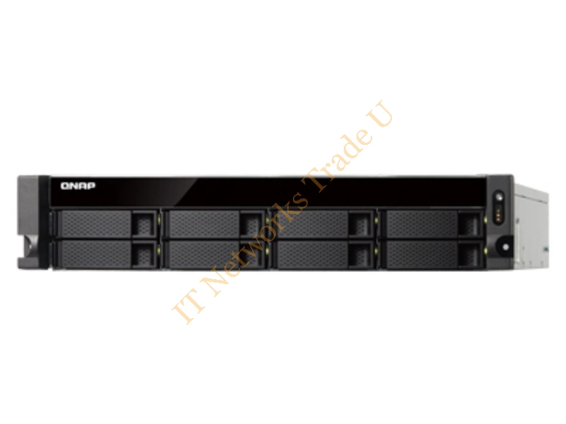TS-853BU-4G/64TB-EXOS - QNAP TS-853BU NAS Rack (2U) Ethernet LAN Black NAS Servers