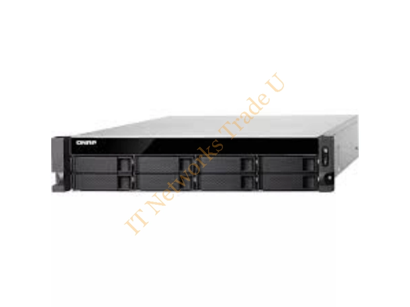 TS-853BU-4G/64TB-GOLD - QNAP TS-853BU NAS Rack (2U) Ethernet LAN Aluminium, Black NAS Servers