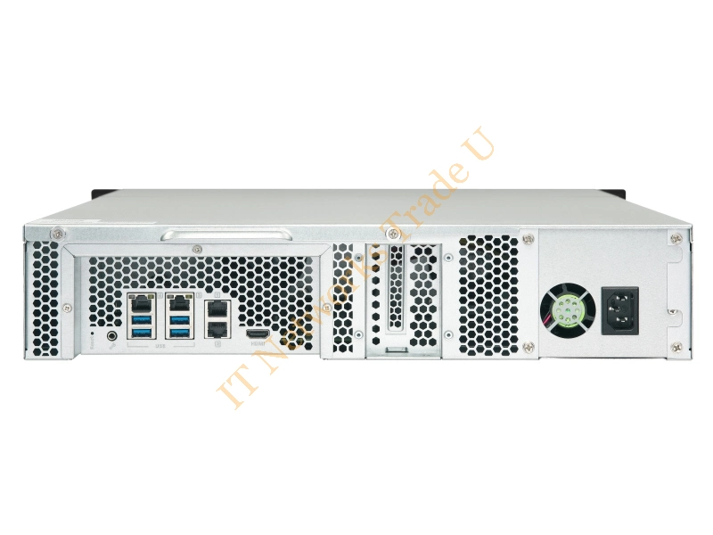 TS-853BU-4G/96TB-GOLD - QNAP TS-853BU NAS Rack (2U) Ethernet LAN Aluminium, Black NAS Servers
