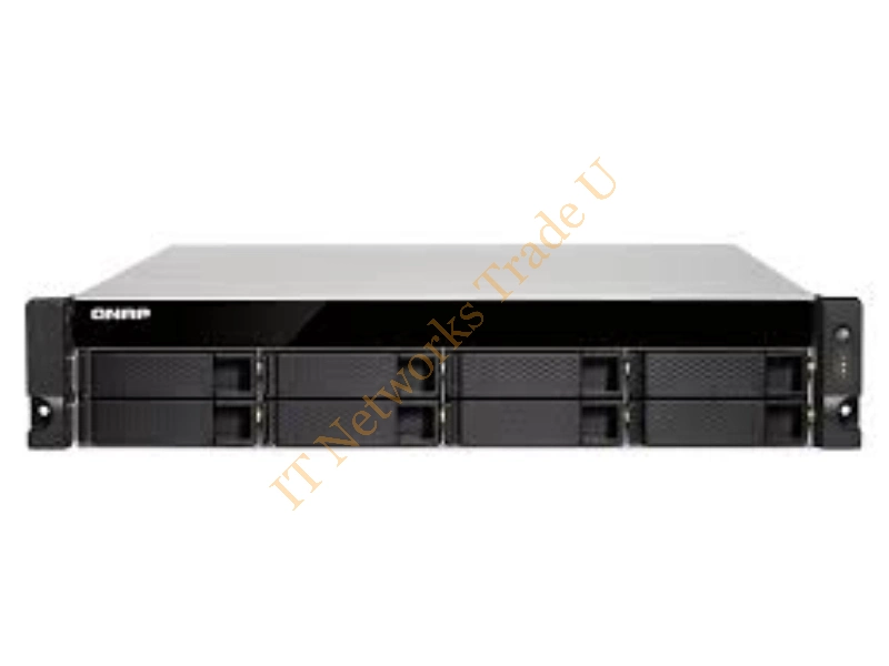 TS-853BU-RP-4G/48TB-REDP - QNAP TS-853BU-RP NAS Rack (2U) Ethernet LAN Aluminium, Black NAS Servers