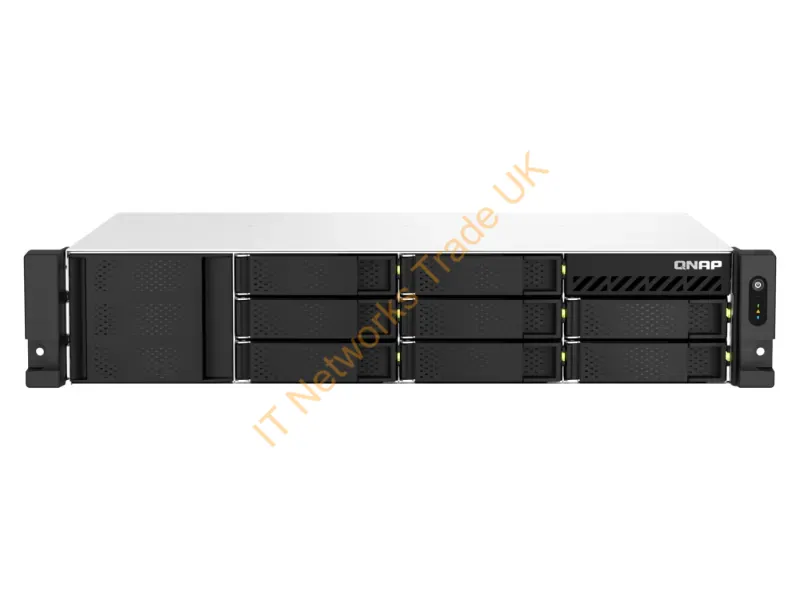 TS-873AEU-RP-4G-US - Qnap Ts-873Aeu-Rp Nas Rack (2U) Ryzen Embedded V1500B 4 Gb Ddr4 0 Tb Quts Hero Black