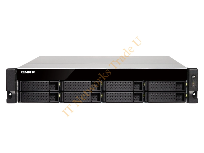 TS-873U-16G/32TB-IWPRO - QNAP TS-873U NAS Rack (2U) Ethernet LAN Black NAS Servers