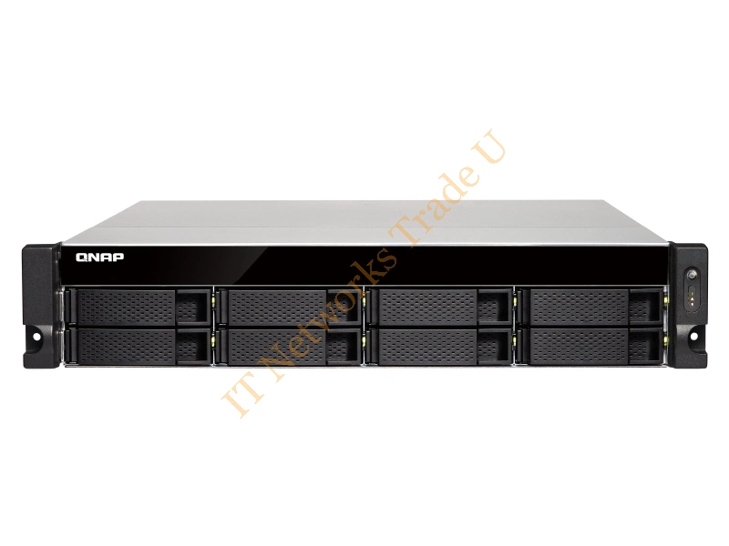 TS-873U-8G - QNAP TS-873U NAS Rack (2U) Ethernet LAN Black NAS Servers