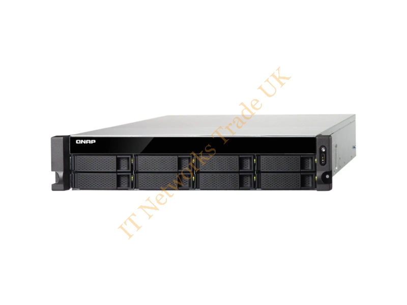 TS-873U-RP-16G-US QNAP TS-873U-RP-16G-US AMD R-Series RX-421ND 2.1GHz/ 16GB DDR4/ 6GbE/ 8SATA3/ USB3.0/ 8-Bay 2U Rackmount NAS Server for SMB
