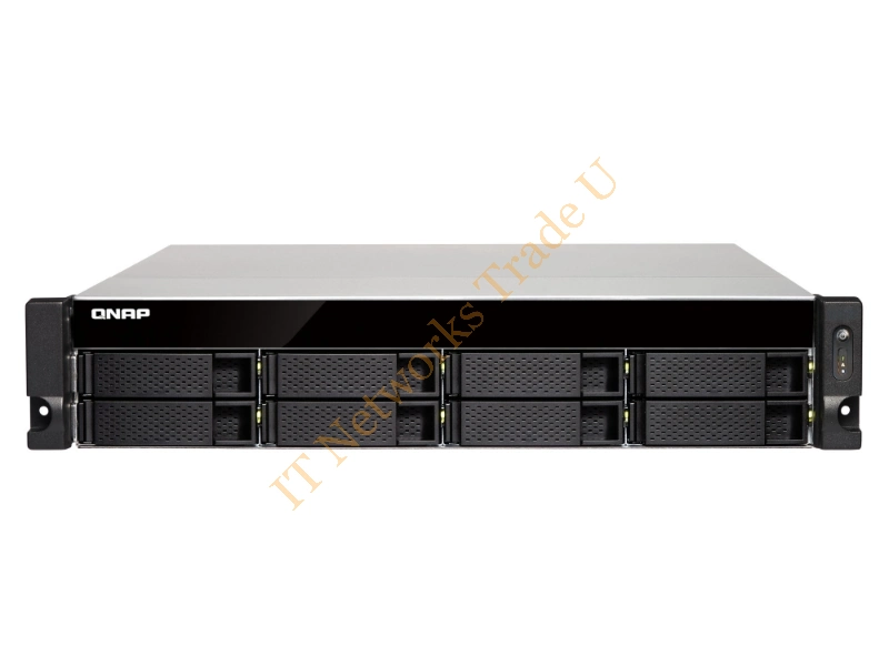 TS-873U-RP-8G - QNAP TS-873U-RP NAS Rack (2U) Ethernet LAN Black NAS Servers