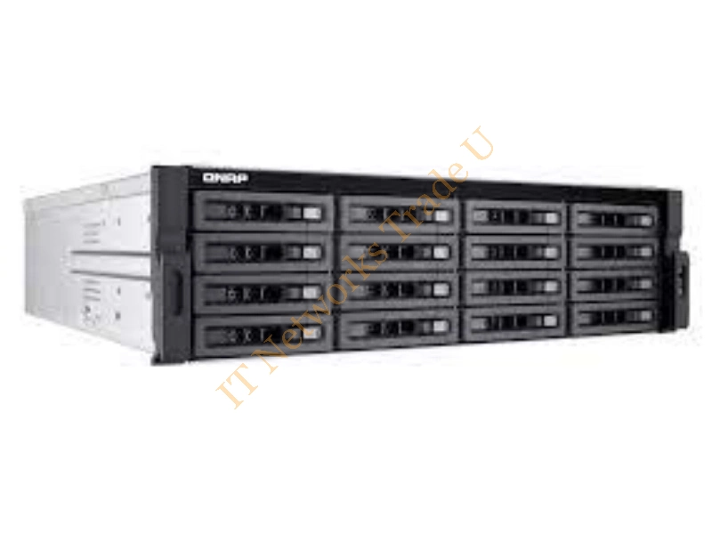 TS-EC1280U-E3-4GE-R2/24TB-G - QNAP TS-EC1280U R2 NAS Rack (2U) Ethernet LAN Aluminium, Black NAS Servers