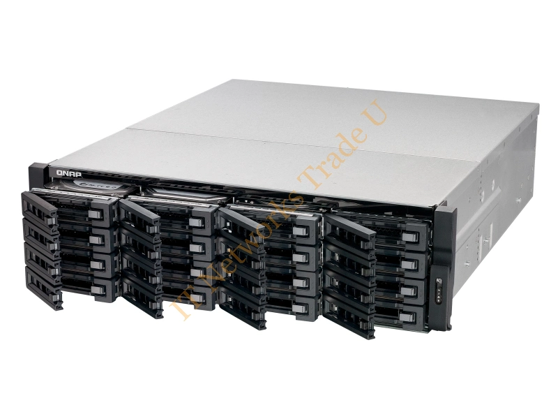 TS-EC1680U-E3-4GE-R2/192TB-GOLD - QNAP TS-EC1680U R2 NAS Rack (3U) Ethernet LAN Aluminium, Black NAS Servers