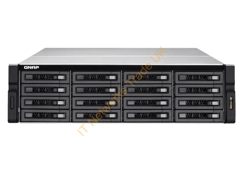 TS-EC1680U-E3-4GE-R2 - QNAP TS-EC1680U R2 NAS Rack (3U) Ethernet LAN Black, Grey NAS Servers