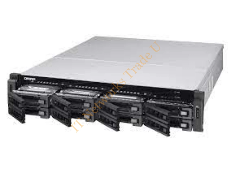 TS-EC880U-E3-4GE-R2/16TB-G - QNAP TS-EC880U R2 NAS Rack (2U) Ethernet LAN Aluminium, Black NAS Servers