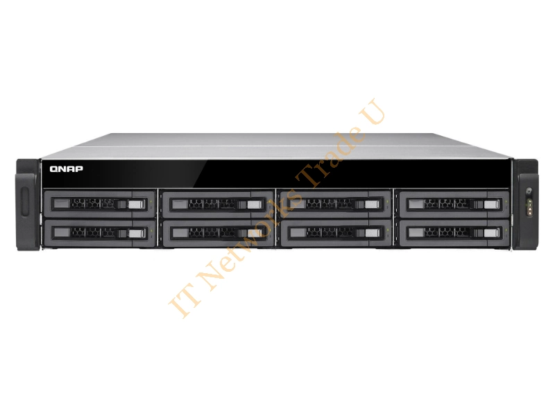 TS-EC880U-E3-4GE-R2-32TB-SEAEN - QNAP TS-EC880U R2 NAS Rack (2U) Ethernet LAN Black, Grey NAS Servers