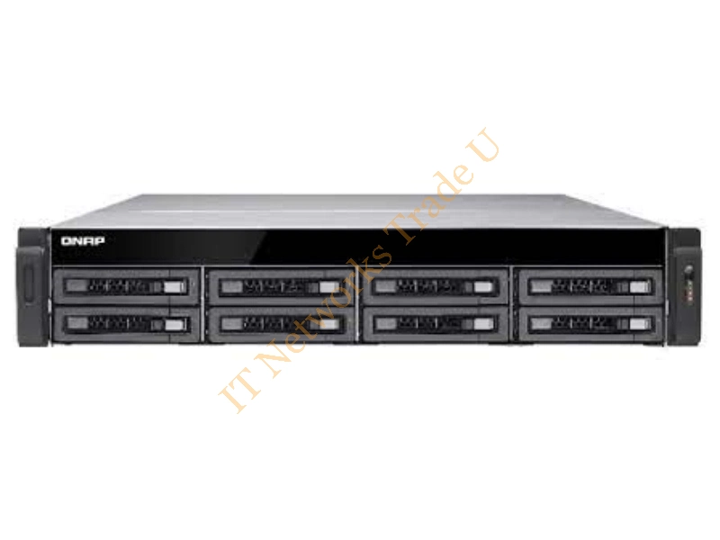 TS-EC880U-E3-4GE-R2/80TB-RP - QNAP TS-EC880U R2 NAS Rack (2U) Ethernet LAN Aluminium, Black NAS Servers